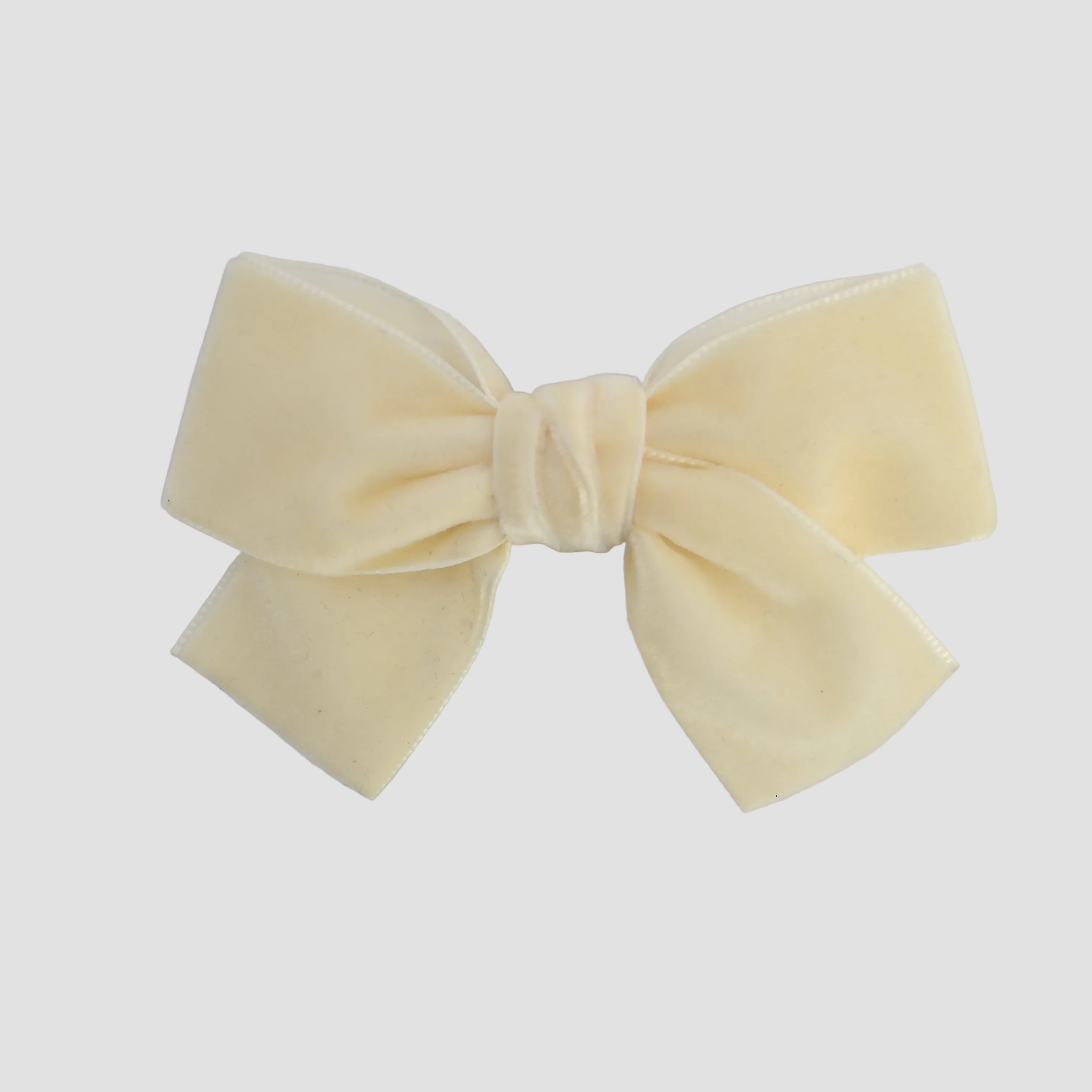 Velvet Kayla in ivory on a white background