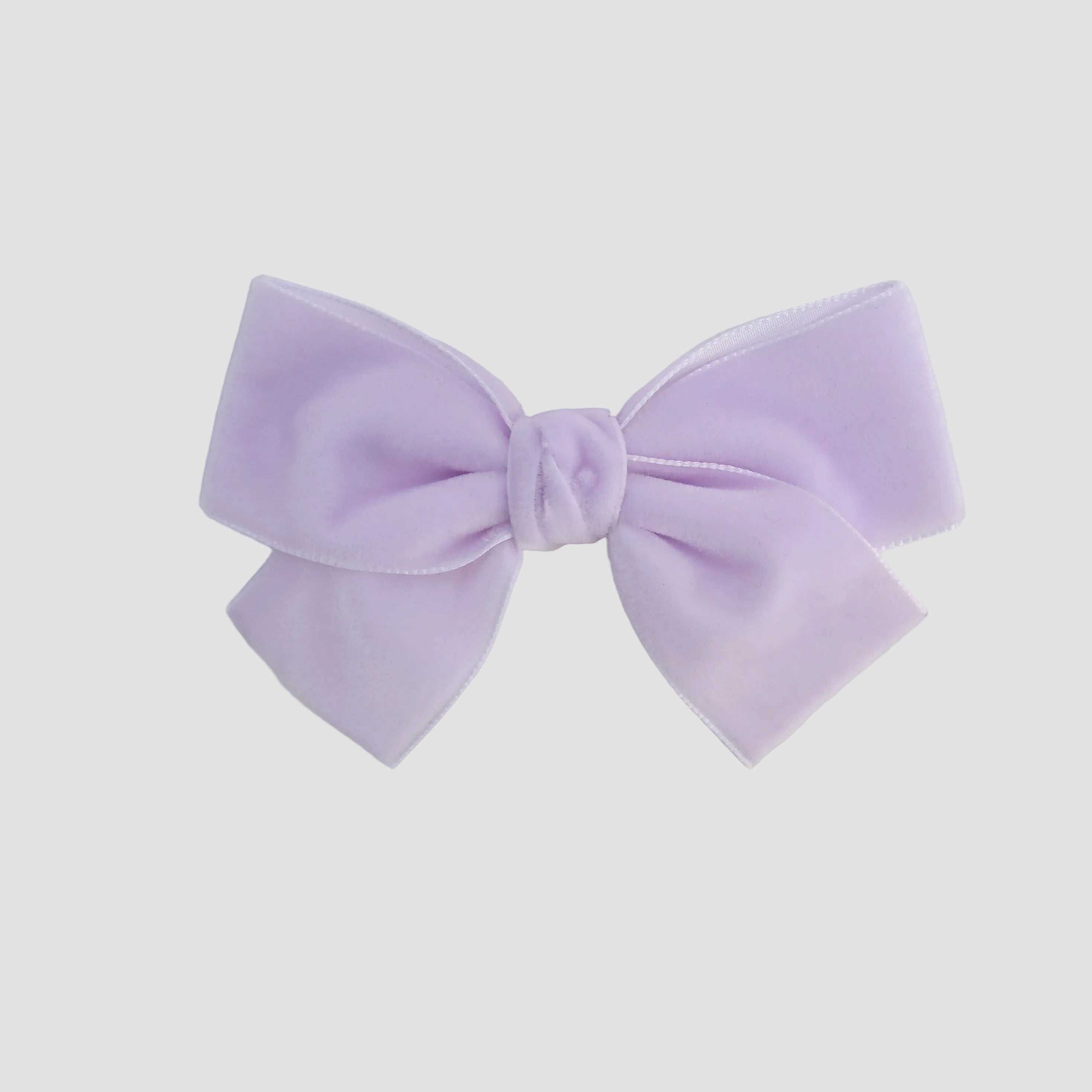 Velvet Kayla in lilac on a white background