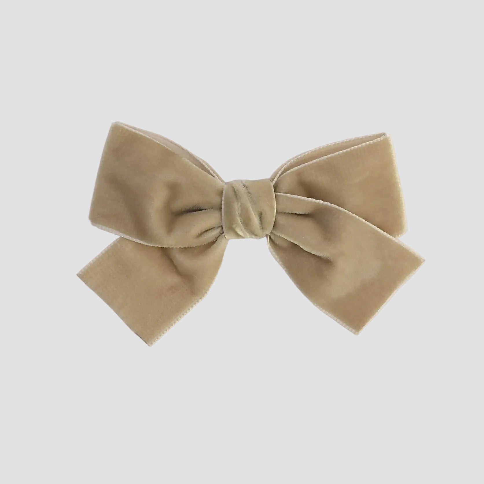 Velvet Kayla in taupe on a white background