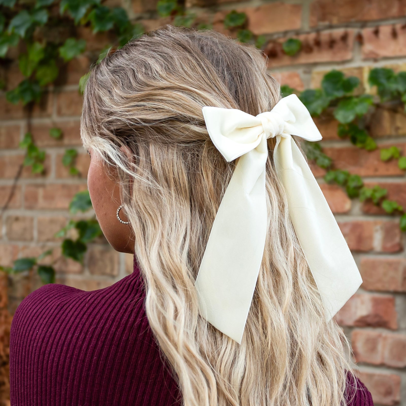 Zoe Velvet Bow