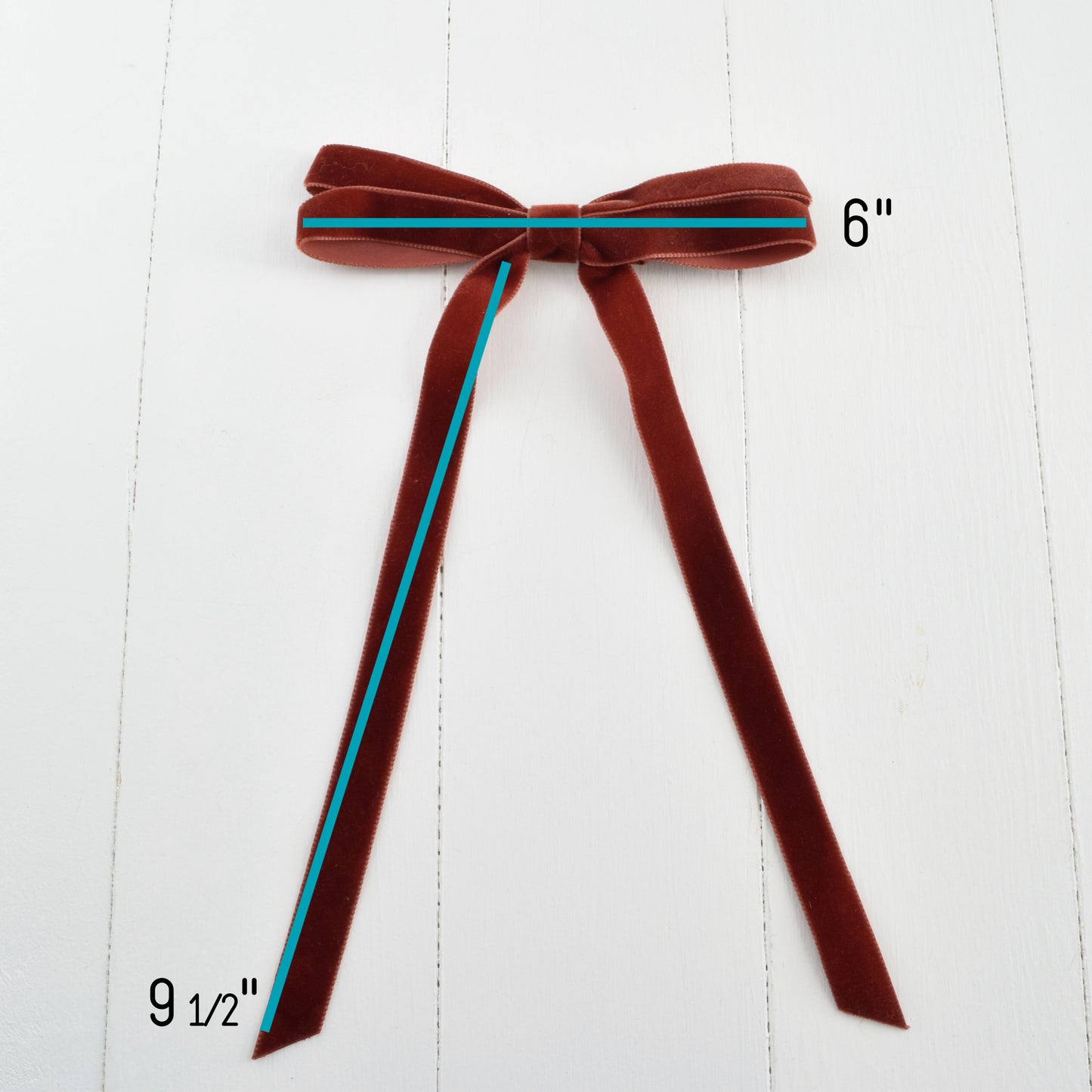 Oversized Olivia Bow - Velvet Ribbon