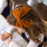 Velvet Flora Bow