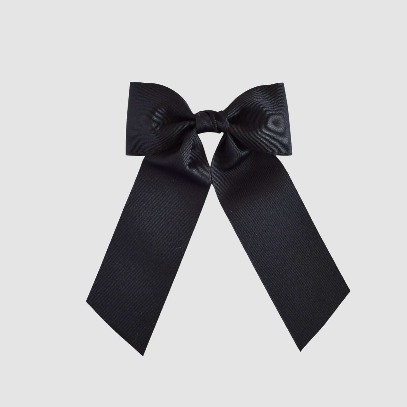 Black Zoe Grosgrain Bow