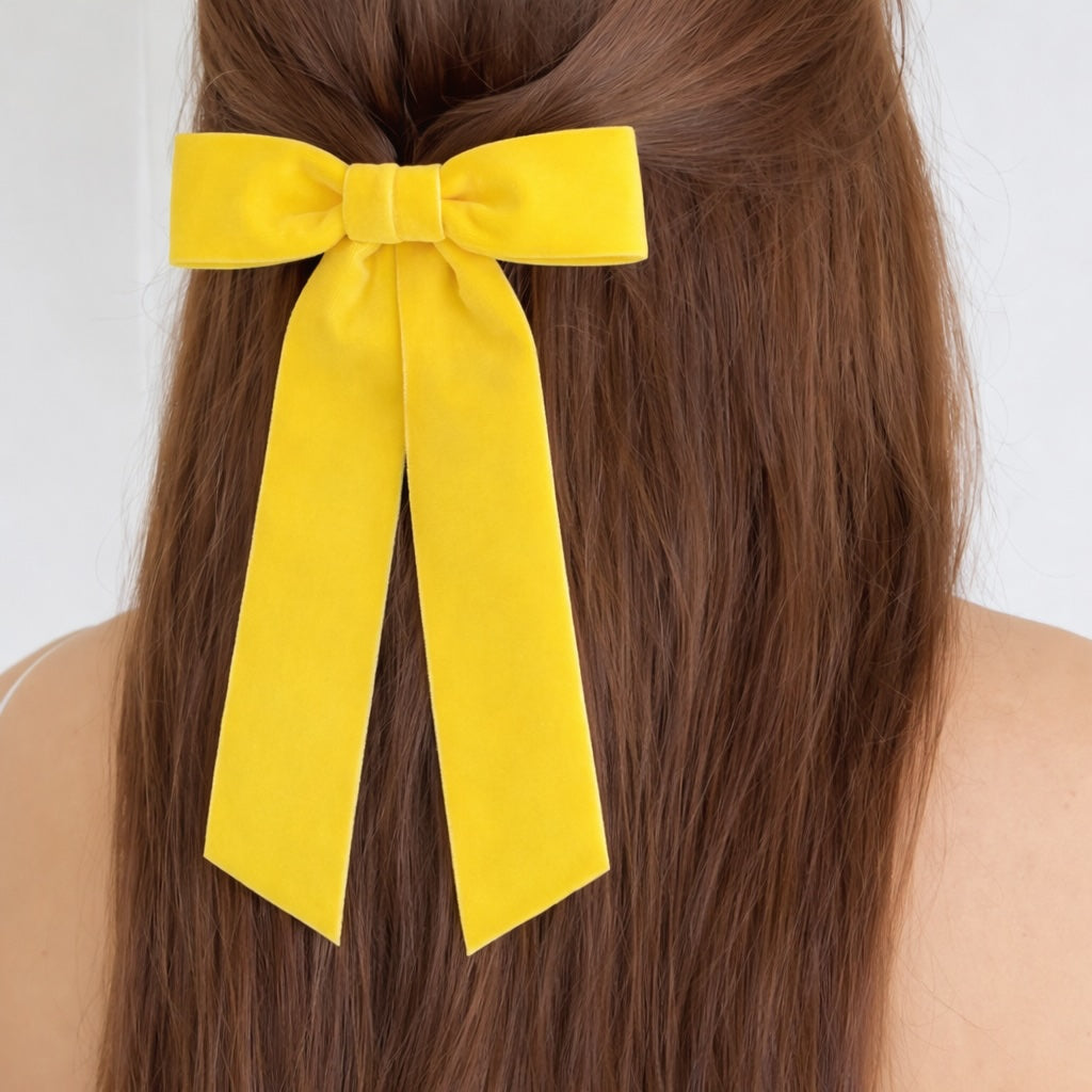 Zoe Petite Velvet Hair Bow