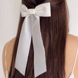 White Zoe Hair Bow | Shop wedding accessories